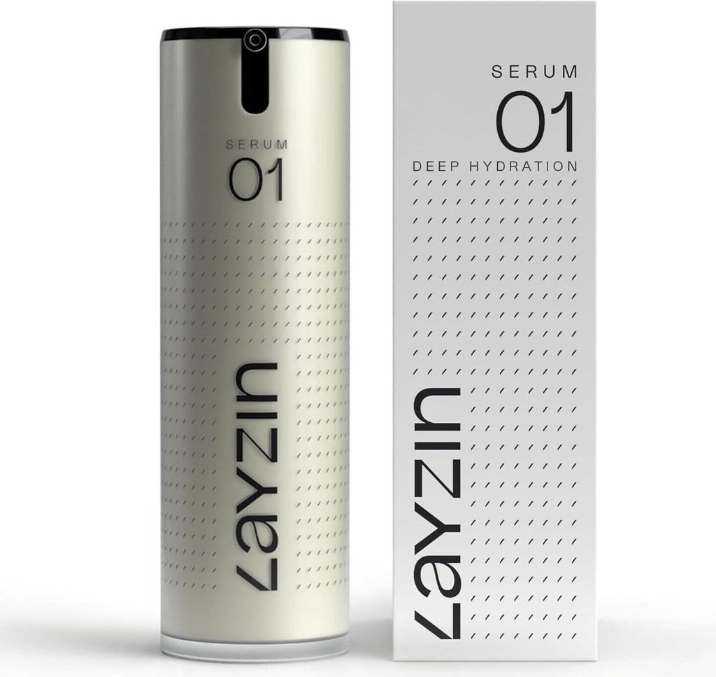 LAYZIN SERUM 01 - Hydration hyaluronsäure - 30ml - Intensive, tiefenwirksame feuchtigkeitsversorgung - Reduziert fältchen und feine linien