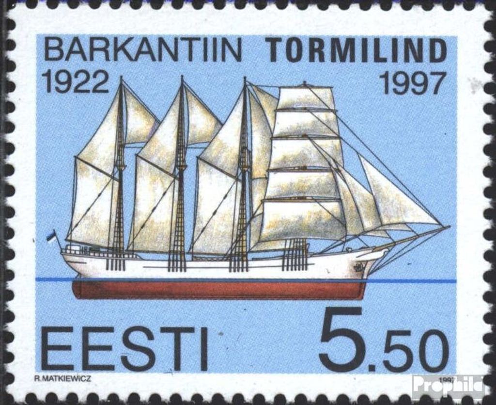 Briefmarken Estland 1997 Mi 309 (kompl.Ausg.) postfrisch Produktbild 