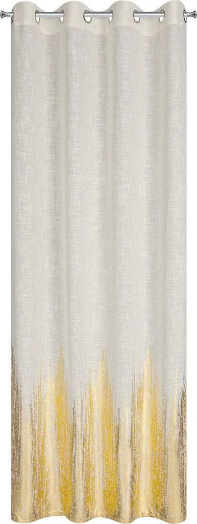 EUROFIRANY Rideau IMANI 135x250 cm Beige Ombré Chic pour Salon