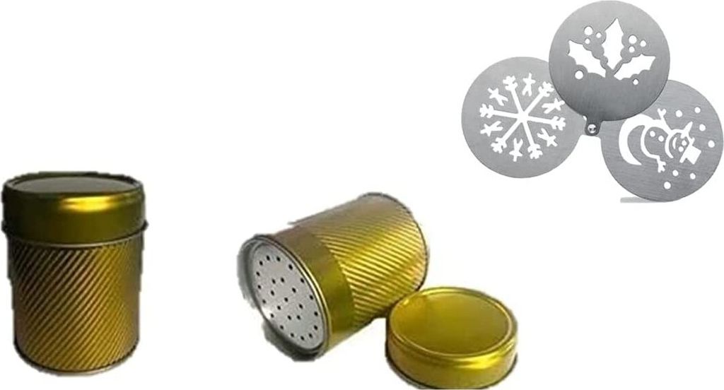 Barista und Co Edelstahl Kakao Schablonen