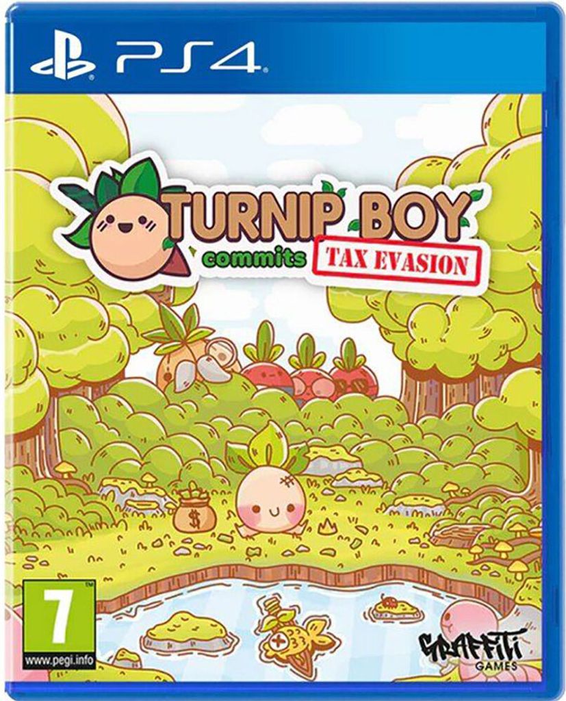 Playstation Games Ps4 Turnip Boy Commits Tax Evasion Gelb Produktbild 