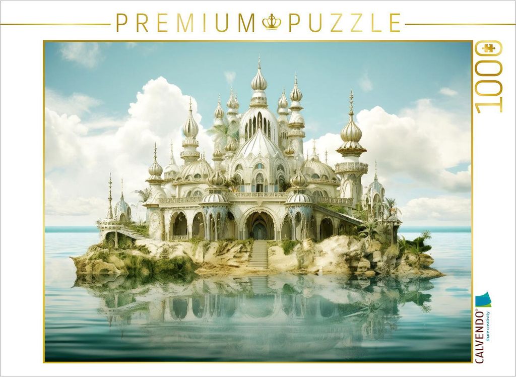 CALVENDO Puzzle Ein Motiv aus dem Kalender " Exotische Paläste wie aus Tausendundeiner Nacht" | 1000 Teile Lege-Größe 64x48cm Foto-Puzzle für g...