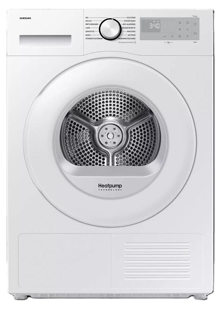 Samsung DV90DG52A0TH, Standing, Front Filling, Heat Pump, Image du produit 