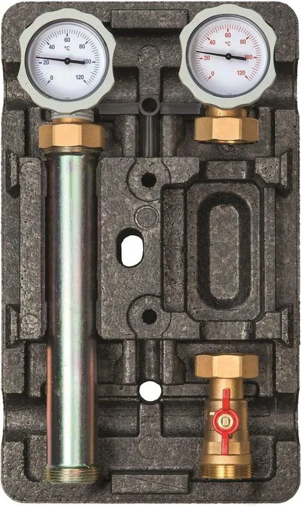 Module de départ chauffage 1 pouce sans mélangeur pour circulateur