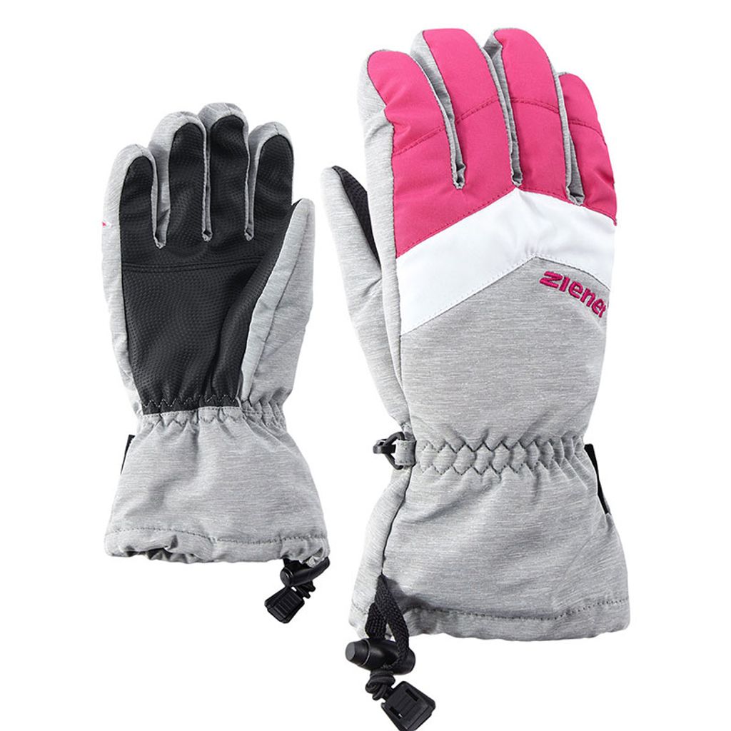 ZIENER LETT AS glove junior light melange 3,5