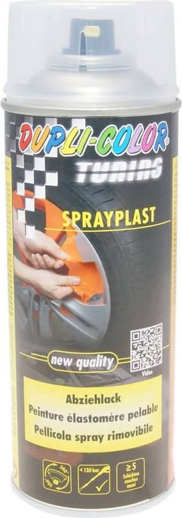 Dupli-Color Sprayplast Abziehlack, transparent, glänzend - 400ml