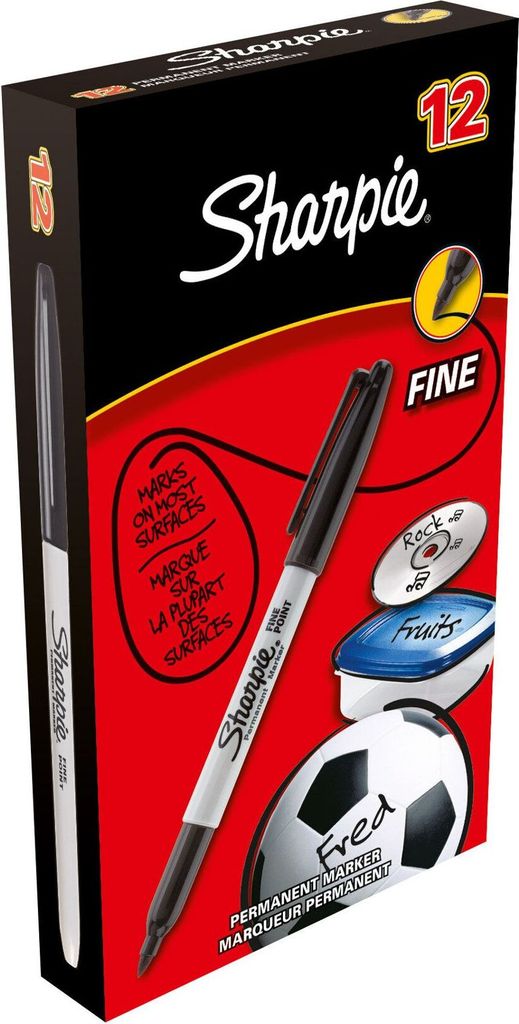 Sharpie Permanent Marker | Marker Stifte mit feiner Spitze Produktbild 