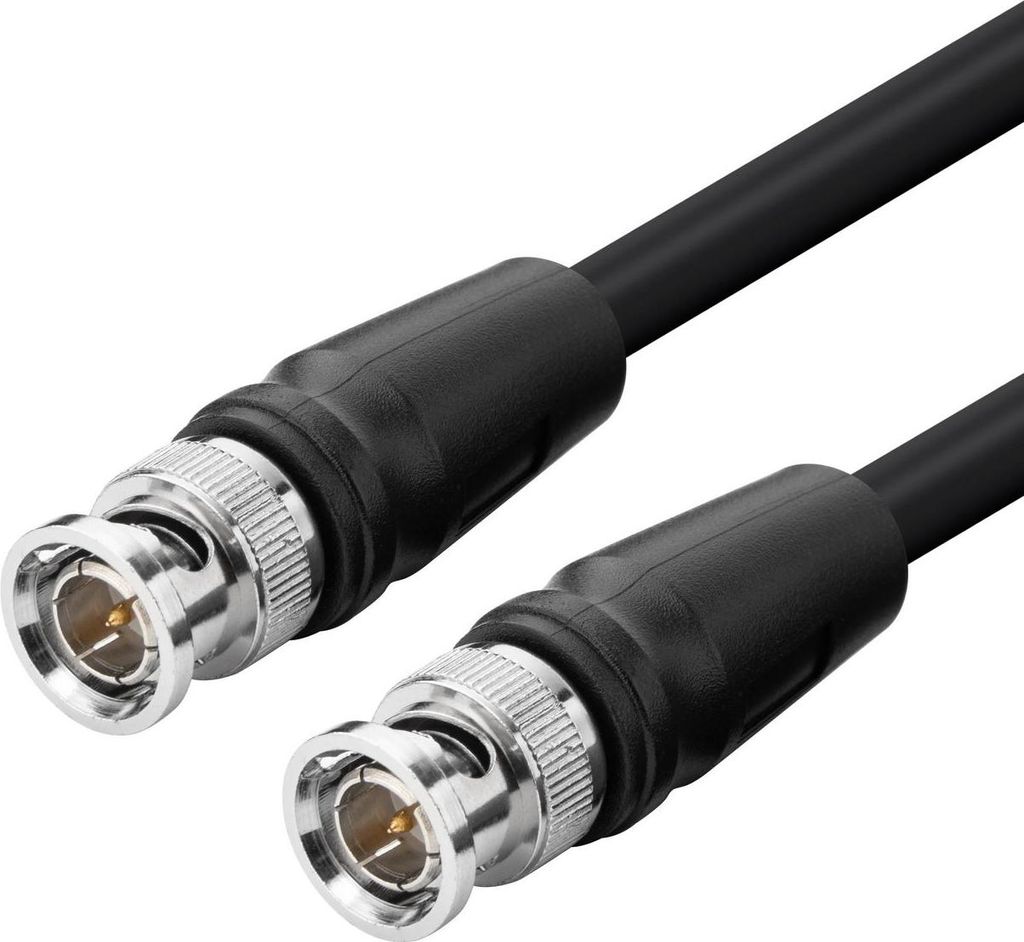 Microconnect BNC-HDSDI-5M Koaxialkabel RG-6 Schwarz
