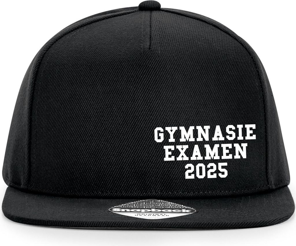 Huuraa Cappy Mütze Gymnasieexamen 2025 Abschluss Schweden Black Polyester Snapback Kappe Geschenkidee