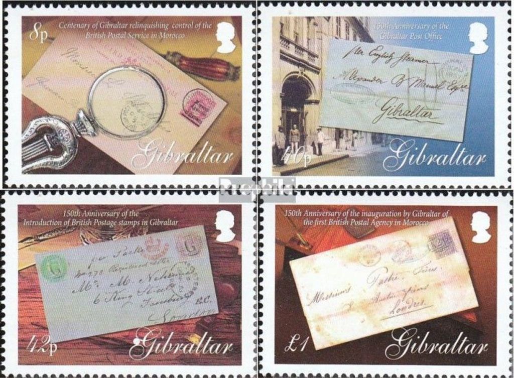 Briefmarken Gibraltar 2007 Mi 1214-1217 (kompl.Ausg.) postfrisch Postgeschichte Gibraltar