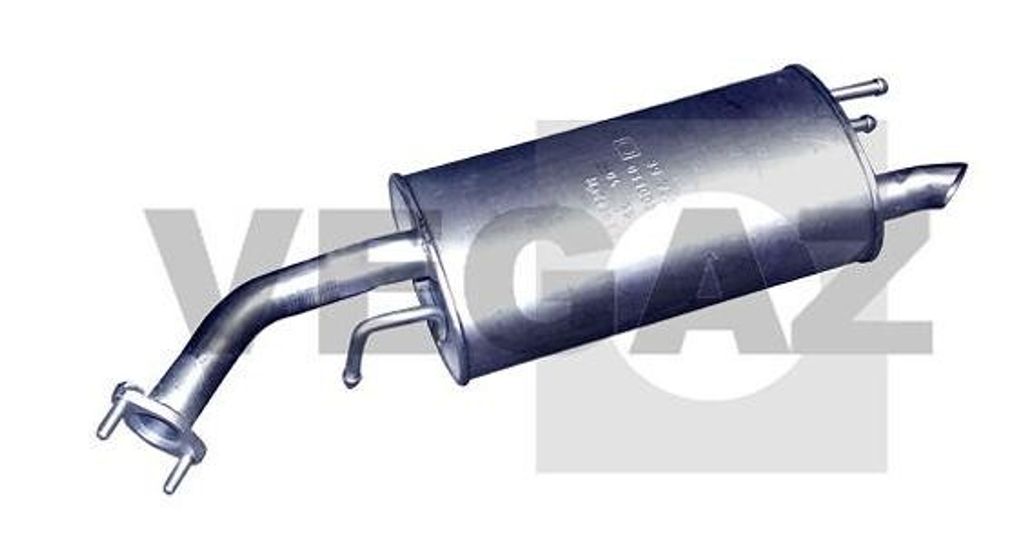 VEGAZ DAS-150 Endschalldämpfer für CHEVROLET SPARK (M300) Auspuff