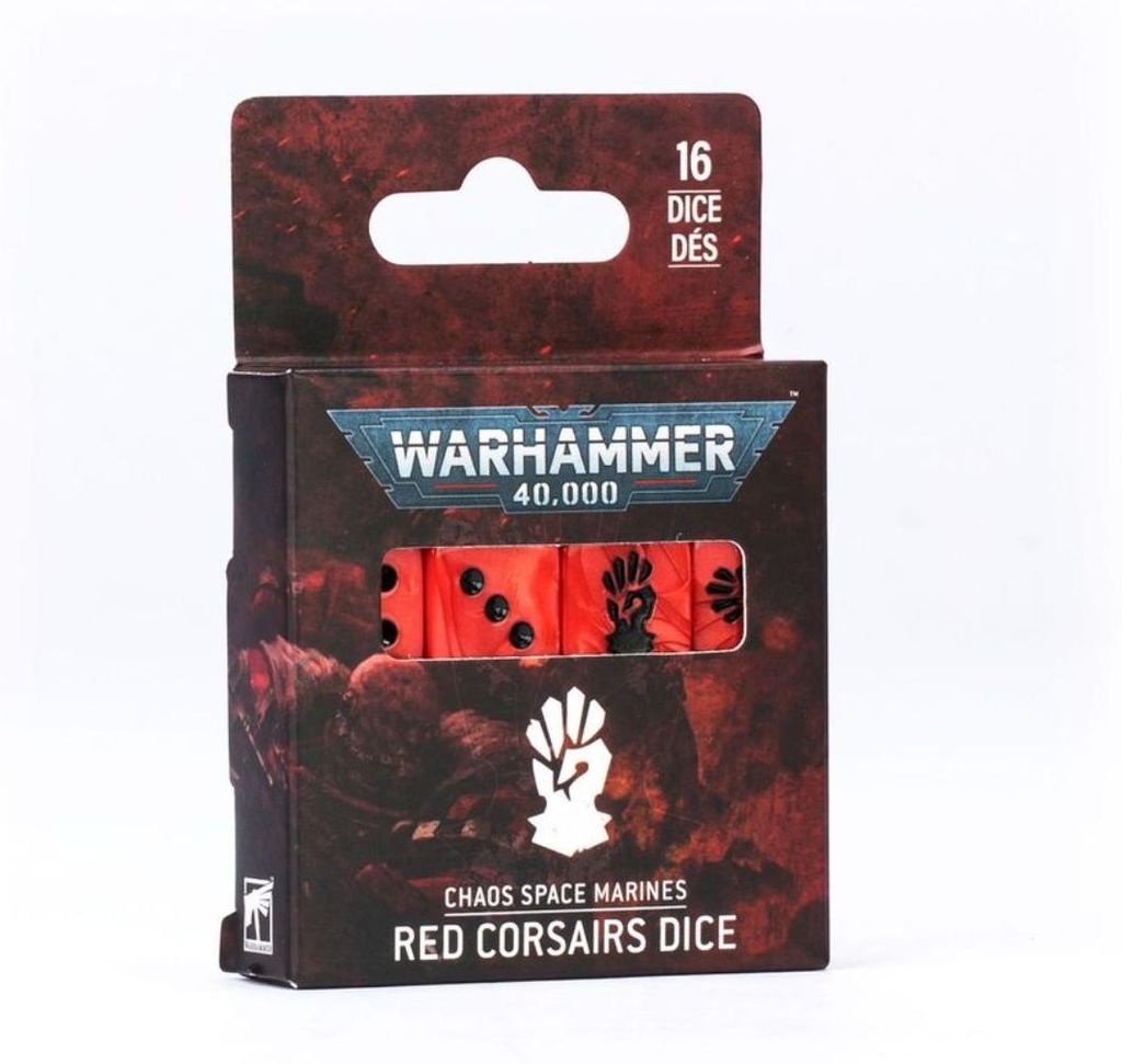 Games Workshop 43-115, Würfelsatz, Rot, 16 Stück(e) Produktbild 