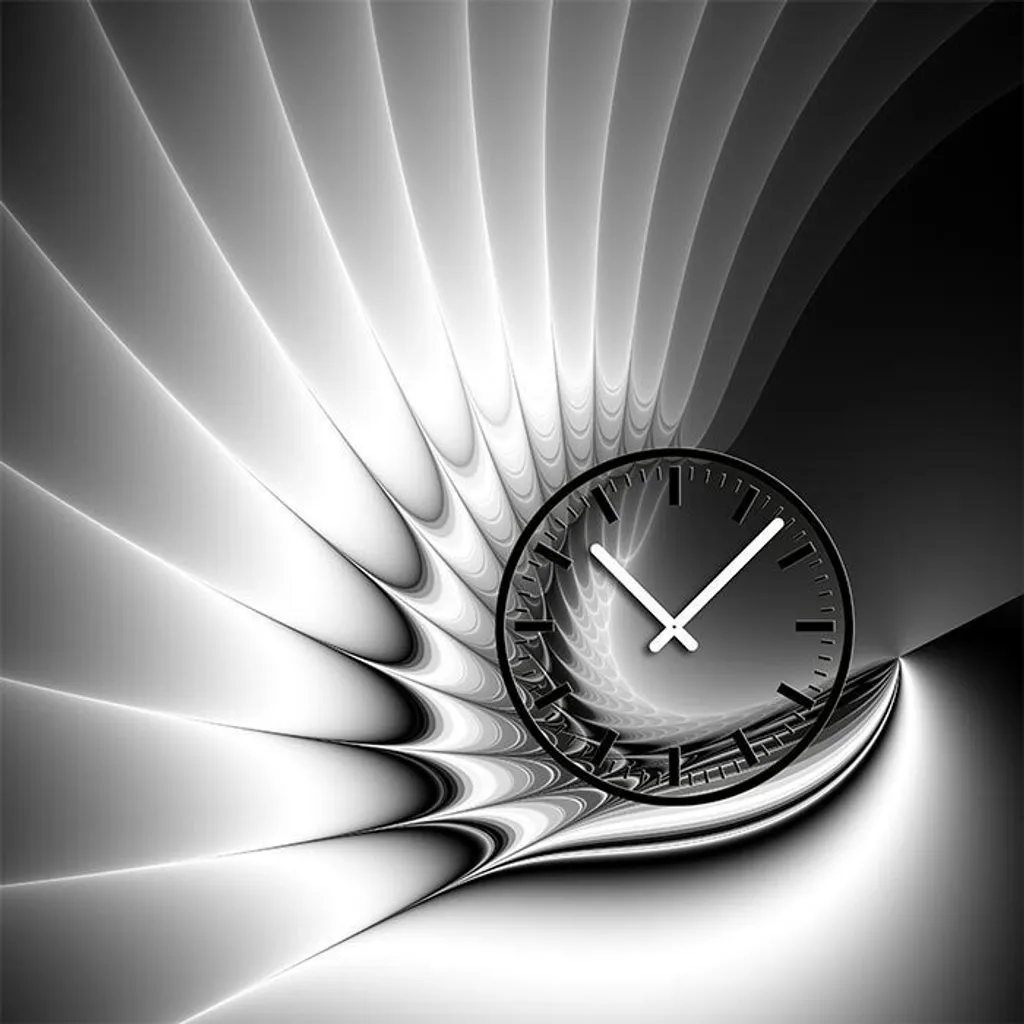 Orologio Parete Dixtime 4220 50cm: Silenzioso, Antigraffio e Moderno
