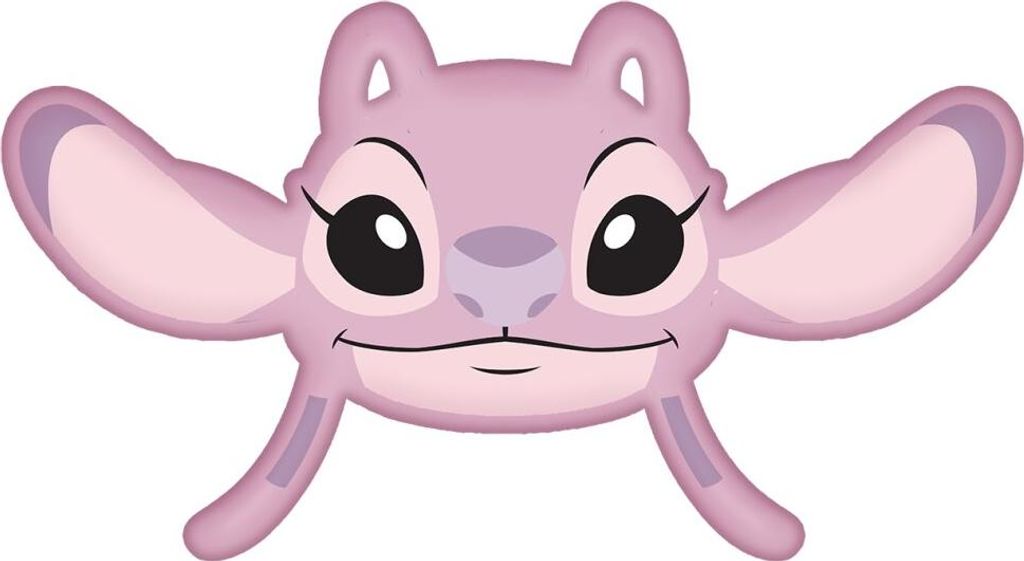 Lilo & Stitch kussen – Decoratief kussen in zachtroze kleur Productafbeelding 