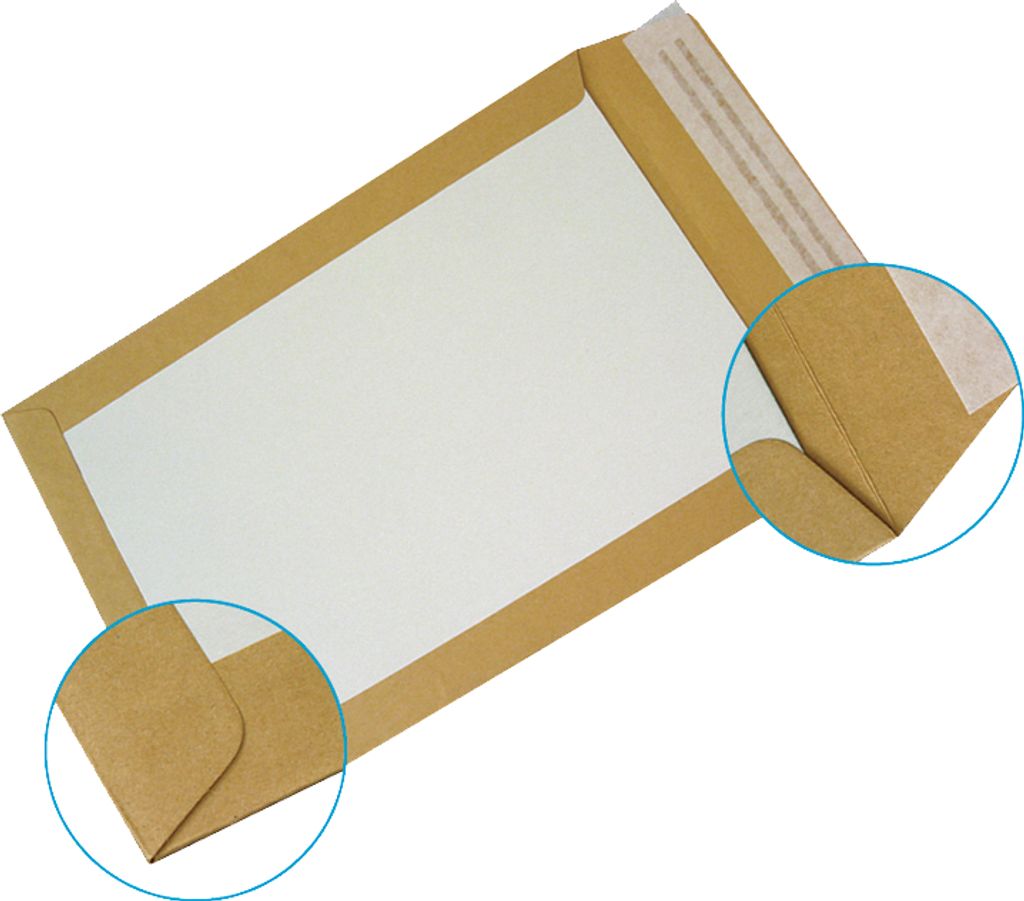 GPV Versandtaschen mit Papprücken 320 x 430 mm