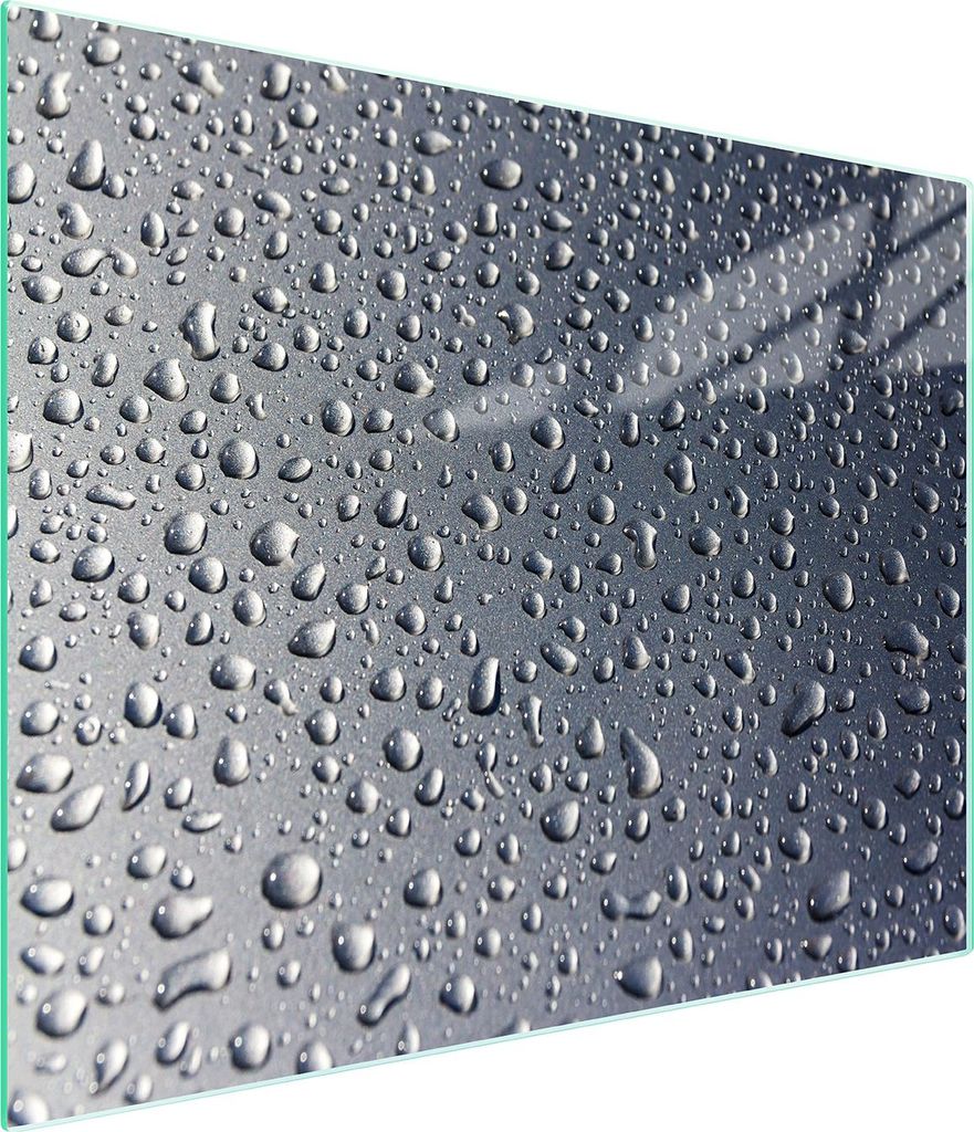 Glasschneidebrett 52x30 Tropfen