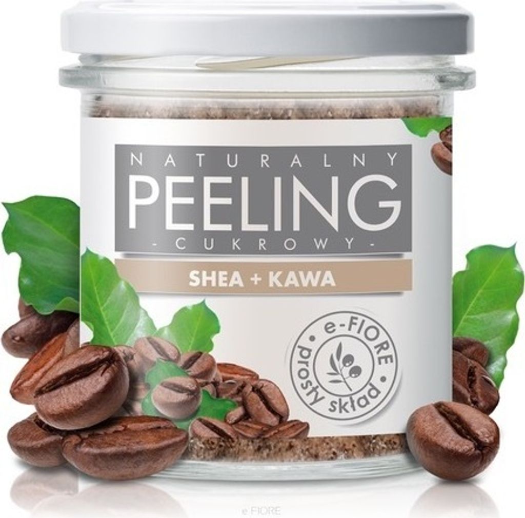 E-FIORE Kaffee Zuckerpeeling, 300 g Produktbild 