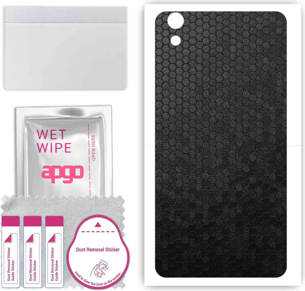apgo Rückseite Schutzfolie, Skin, kompatibel mit Alcatel Produktbild 