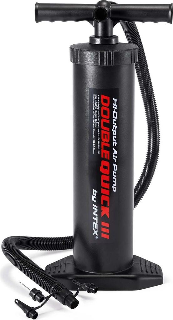 Intex 68615 Quick Doppelhub Luftpumpe, Höhe: ca. 48 cm - Produktbild 