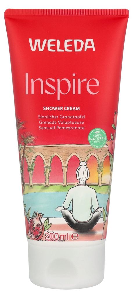 Weleda Inspire Pomegranate Creamy Body Wash Produktbild 