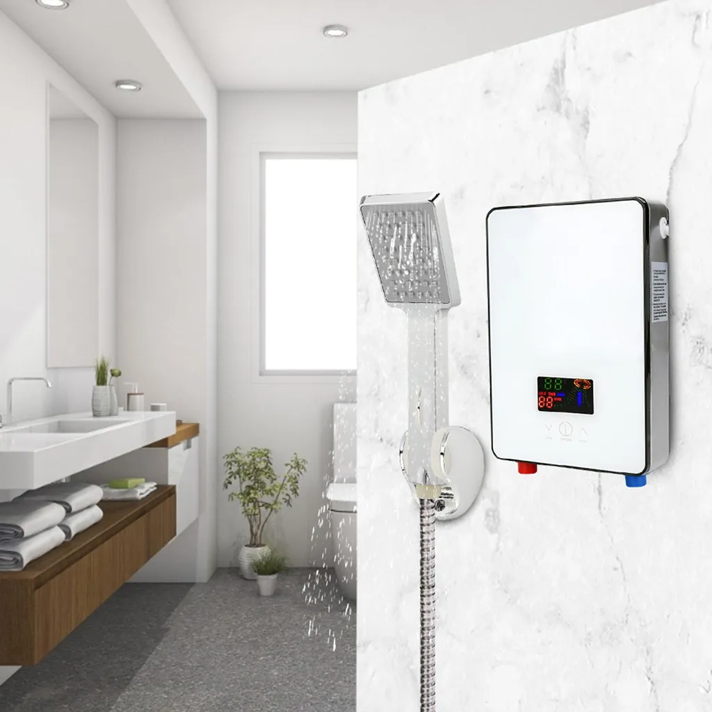 Plus d'eau froide : chauffe-eau électrique instantané compact et rapide - 2