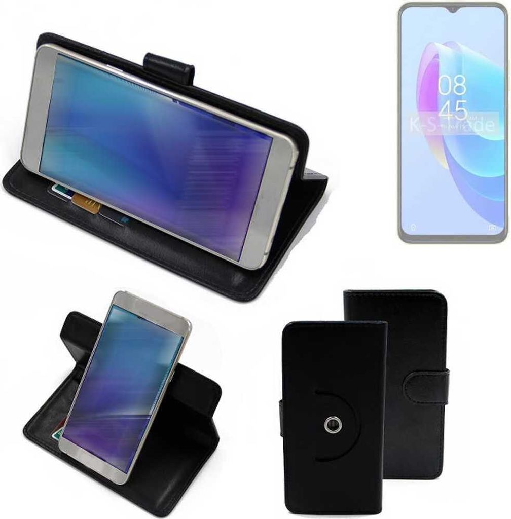 K-S-Trade Case Schutzhülle Handyhülle kompatibel mit Tecno Spark 9 Pro Flipcase Smartphone Cover Handy Schutz Tasche Klapphülle Walletcase