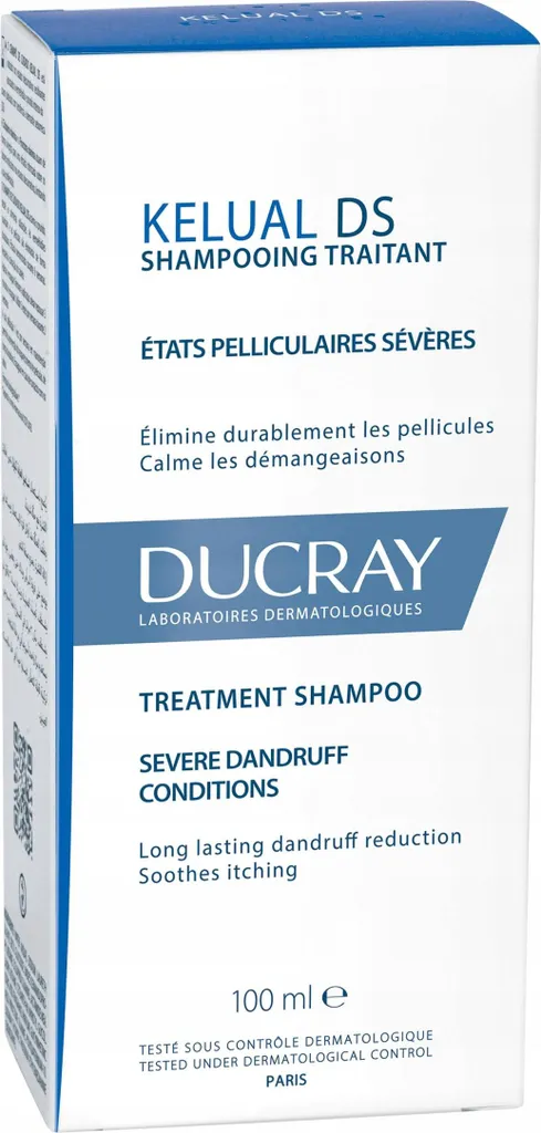 Ducray Kelual DS Shampoo 100ml: Sollievo Prurito e Forfora Severa - 19