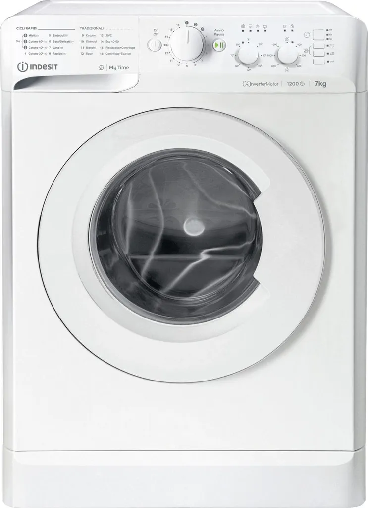 Indesit MTWC 71296 W IT Lave-linge Frontal 7 kg 1200 RPM Blanc