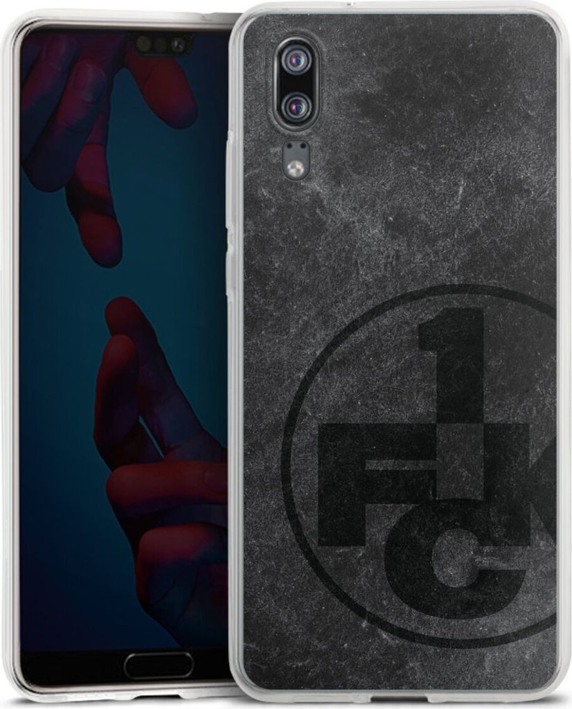 DeinDesign Handyhülle für Huawei P20 Silikon Hülle Case Smartphone Schutzhülle 1. FC Kaiserslautern 1. FCK Beton