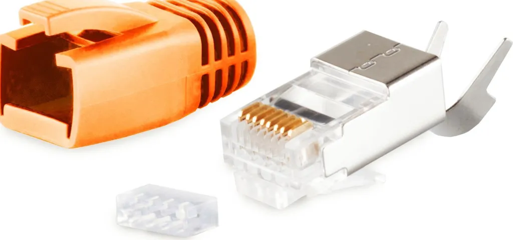 Connecteur RJ45 S/CONN pour Câble AWG 23 avec Aide à l'Insertion 72067-O