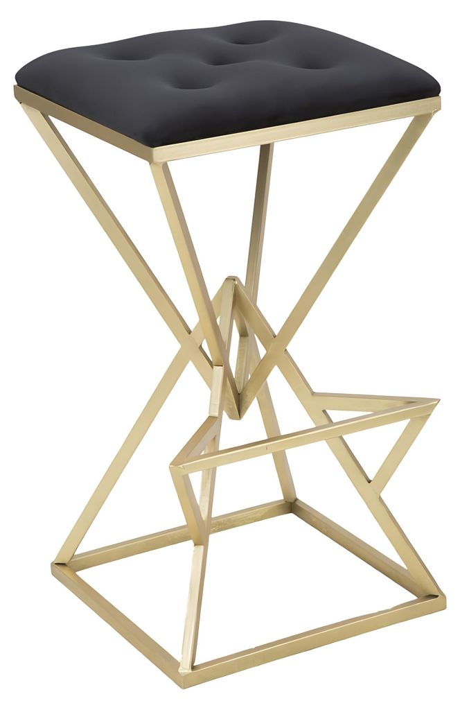 Silla de bar Mauro Ferretti, modelo Piramid, 40x40x75 cm, Imagen del producto 