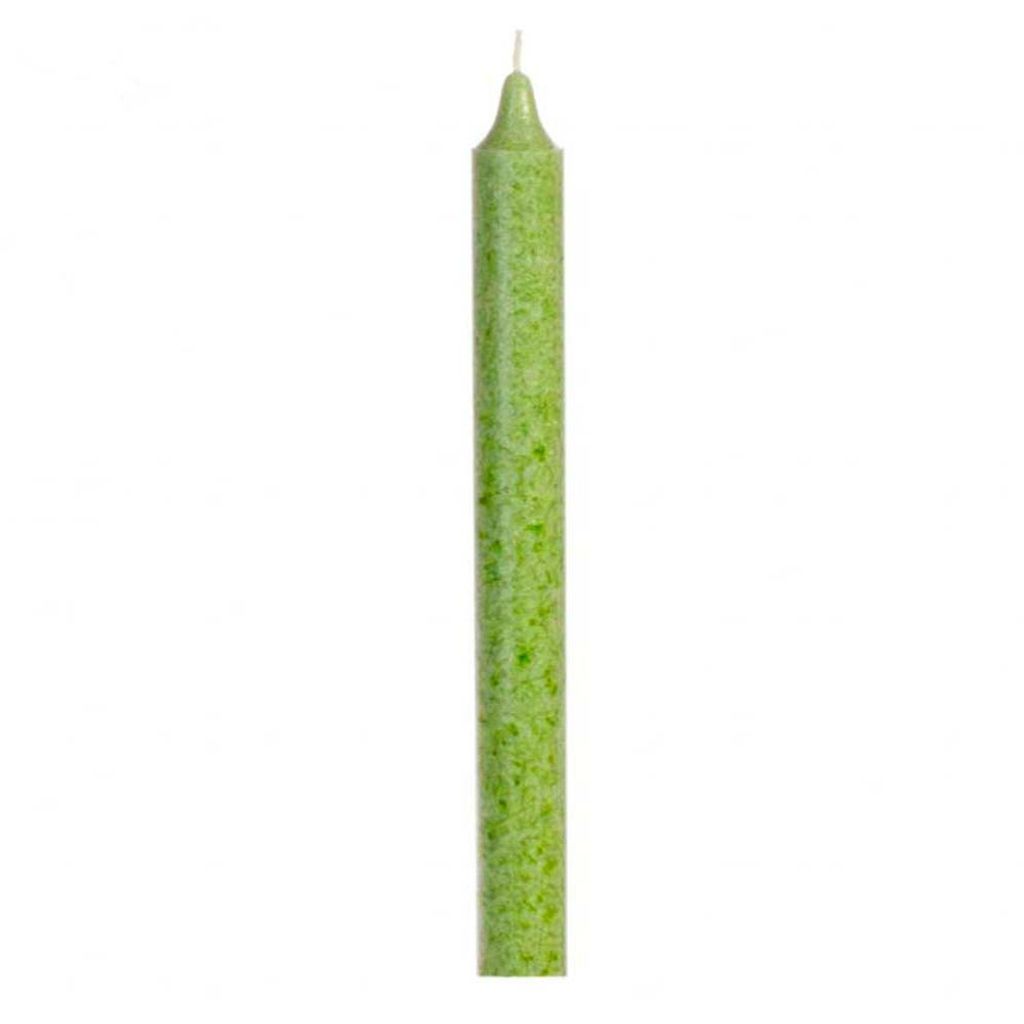 Stabkerze 22x210 - Stearin maigrün 24er Pack