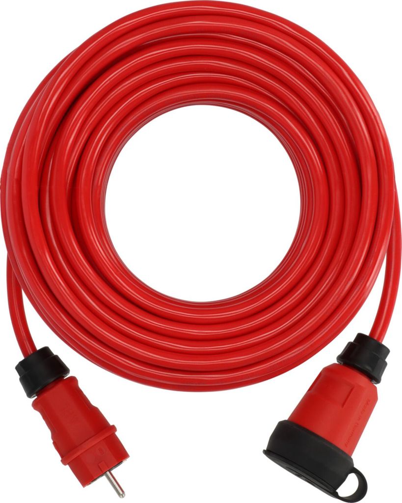 Brennenstuhl Professional Verlängerungskabel VQ 2200 IP44, 25m rot H07BQ-F 3G2,5