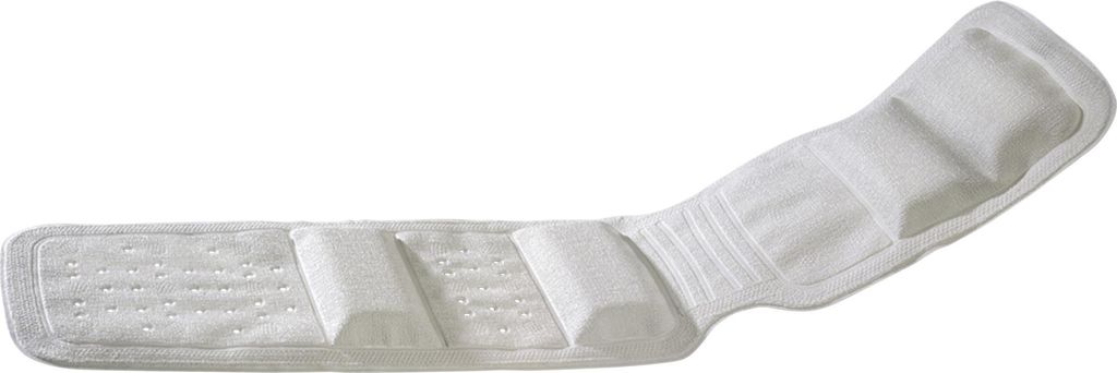 Kleine Wolke, Wanneneinlage, Wellness, Weiss, 36 x 145 cm aus 100% PVC