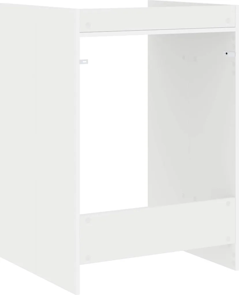 vidaXL Mobile lavatrice bianco 67,5 x 62 x 97 cm Materiale ligneo - 6