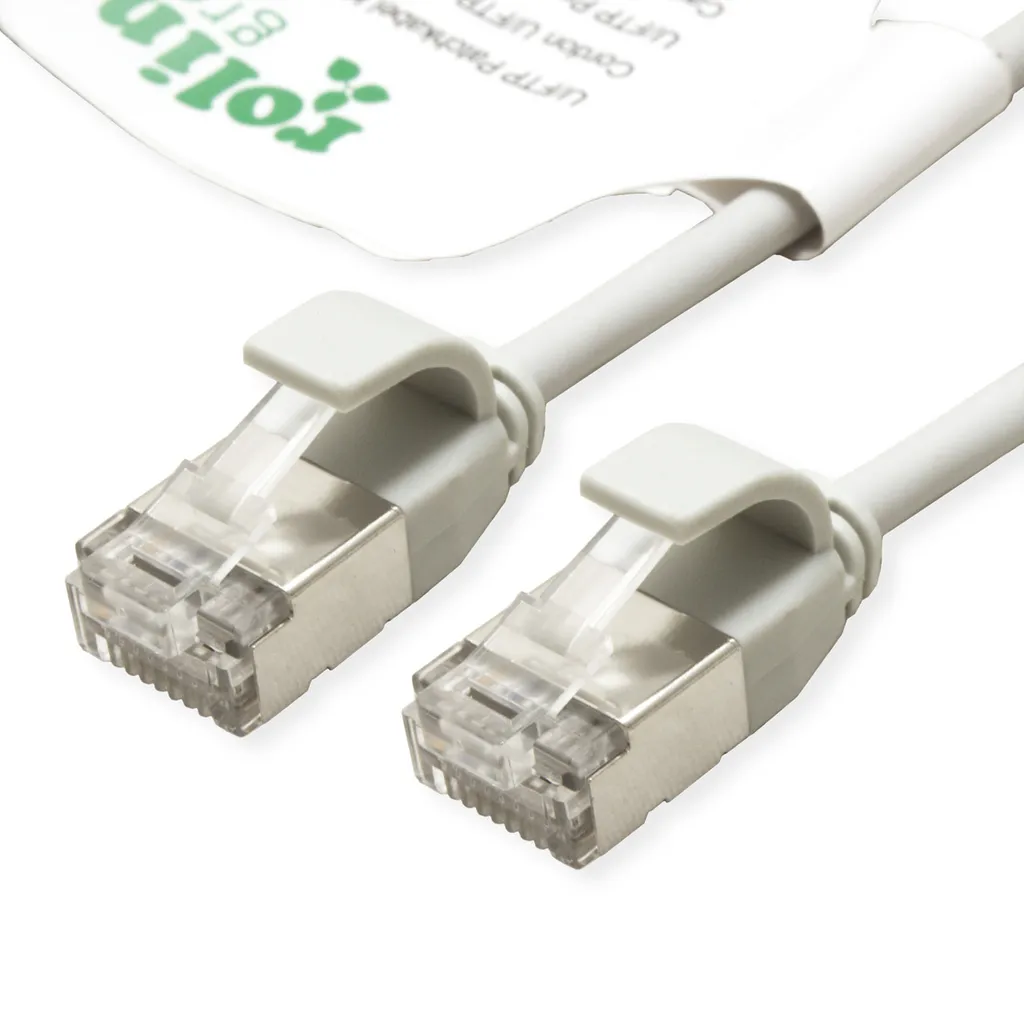 ROLINE GREEN Cavo Ethernet Cat.6A 3m - Sottile, LSOH, Zero Plastica