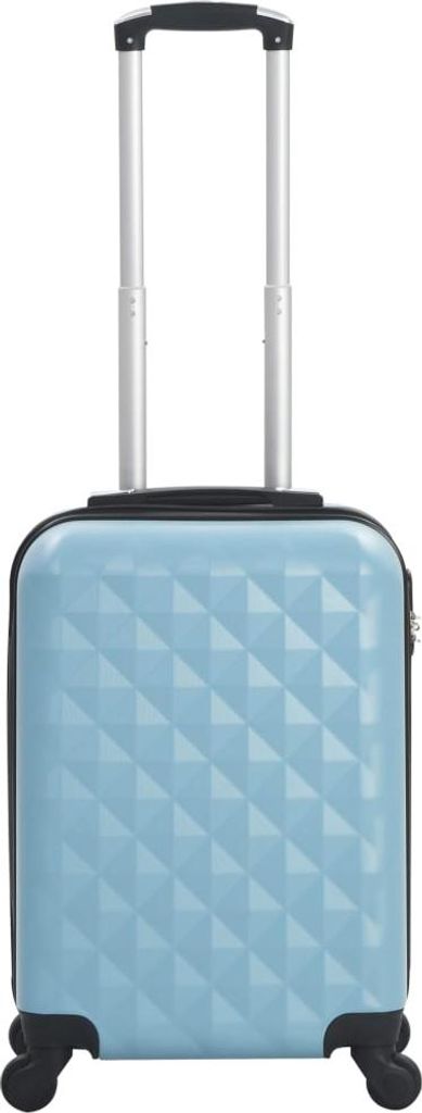 vidaXL Hard Shell Trolley Blue ABS Obrázok produktu 