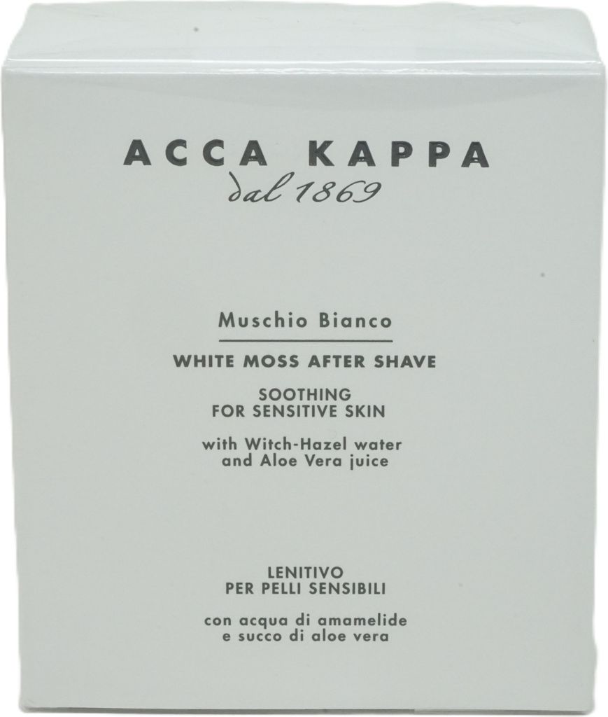 Acca Kappa Muschio Bianco White Moss After Shave 100 ml