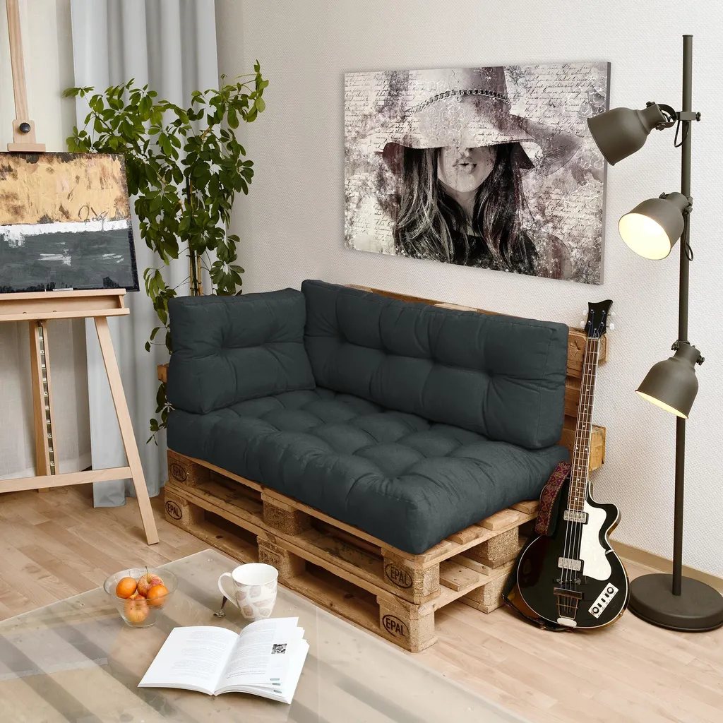 Set Cuscini per Pallet Style: Resistenza e Comfort per Esterni - 7