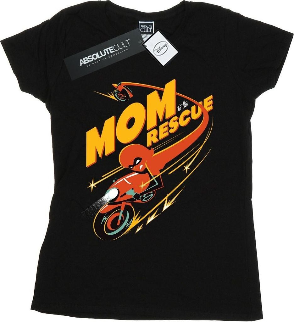 Disney - "The Incredibles Mom To The Rescue" T-Shirt für Damen BI35876 (XL) (Schwarz)