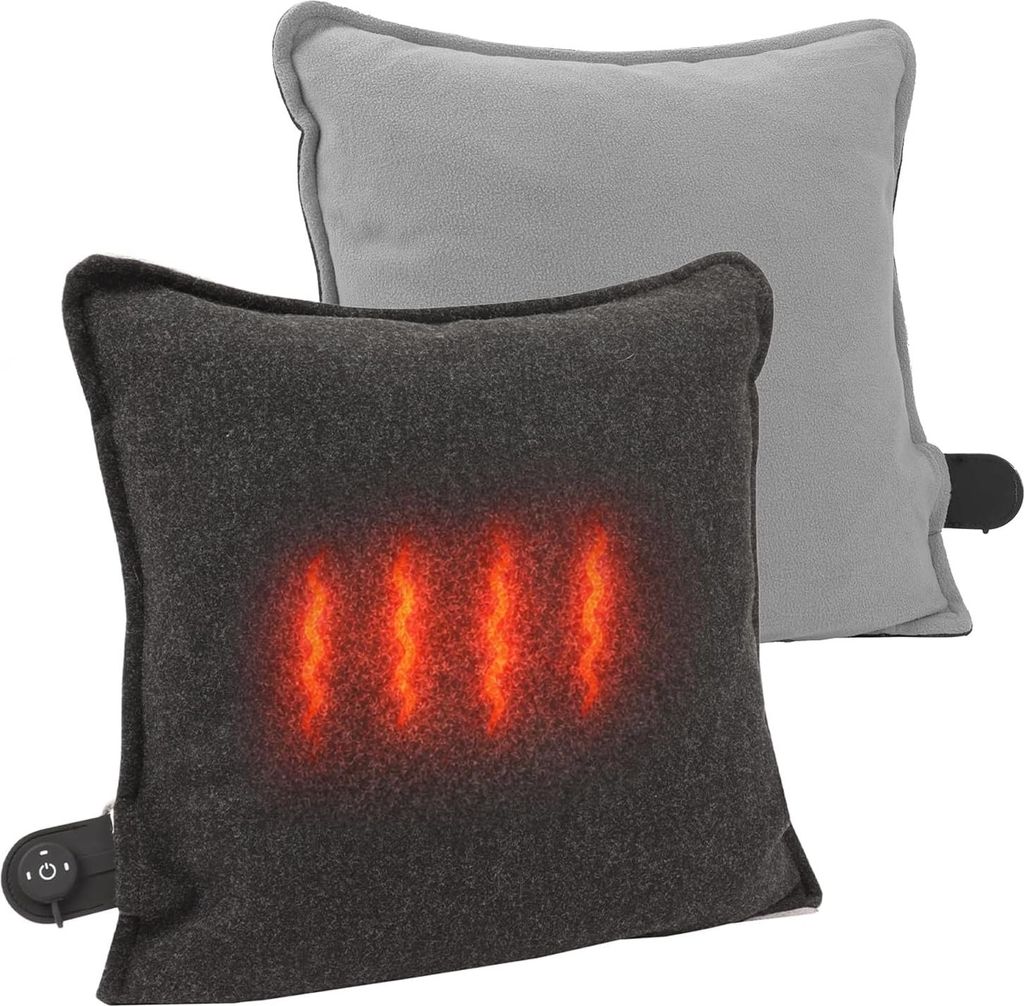 Addliving Kabelloses Heizkissen 45x45 cm mit Powerbank 3