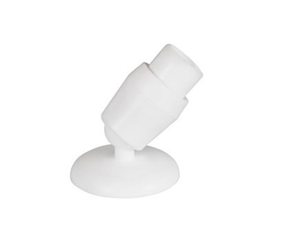 Schrägwandadapter Ø27 mm für Duschvorhangstangen Farbe Produktbild 
