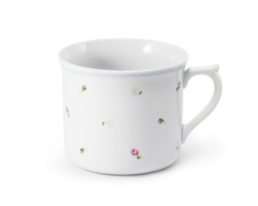 Duży kubek z pokrywką, porcelana, 700 ml, RoseLine, Leander Zdjęcie produktu 
