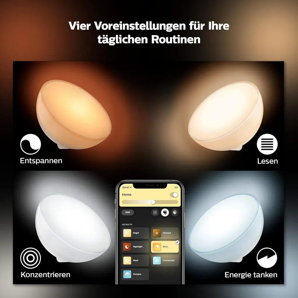 Philips Hue Go White Lampe Connectée Portable Bluetooth 6W Nomade - 42