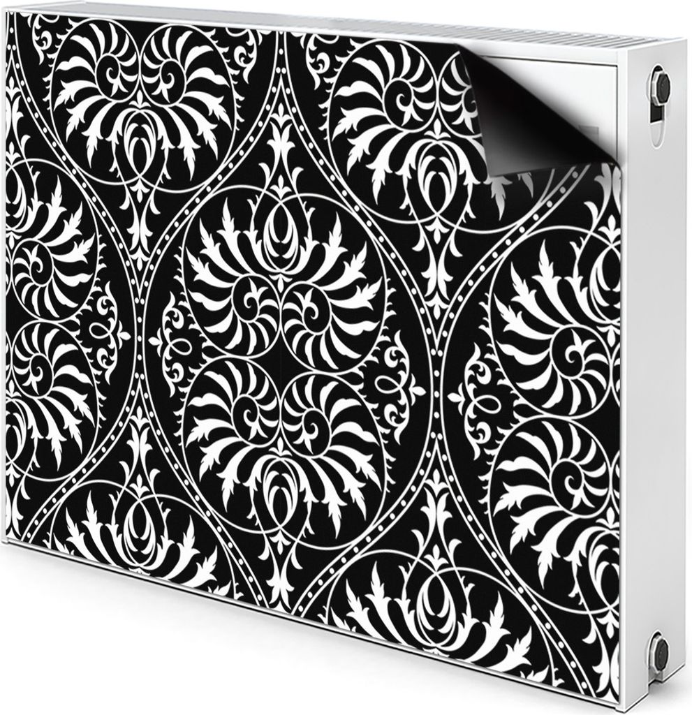 Magnet Heizung Verkleidung Abdeckung Heizung Heizkörperabdeckung 80x60 cm - Altmodische Verzierung