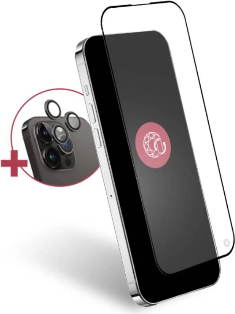 Protezione Integrale iPhone 15 Pro Force Glass Trasparente 9H+ - 2