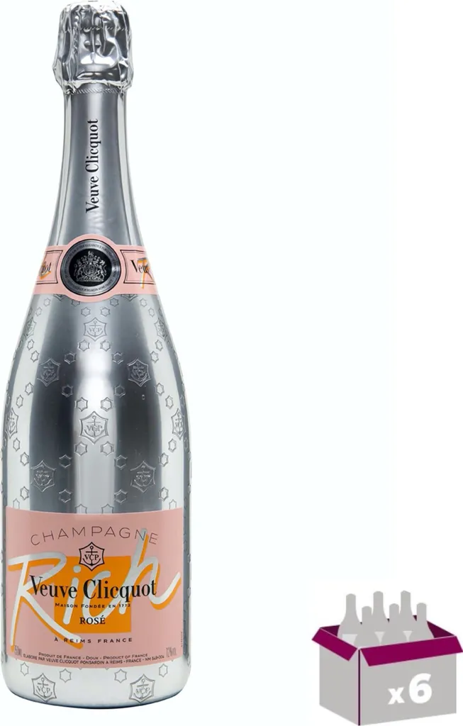 Champagne Veuve clicquot Rich RosŽ 6x75cl