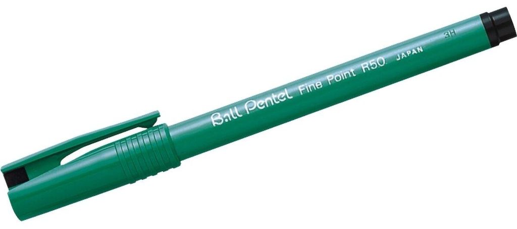 Pentel Ball, Schwarz, Grün Produktbild 