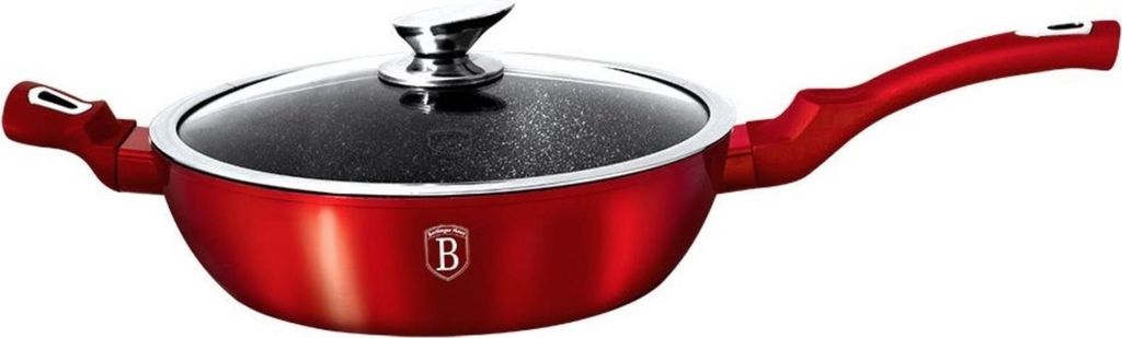 BERLINGER HAUS Bratpfanne 28cm Granit Rot Metallisch Produktbild 