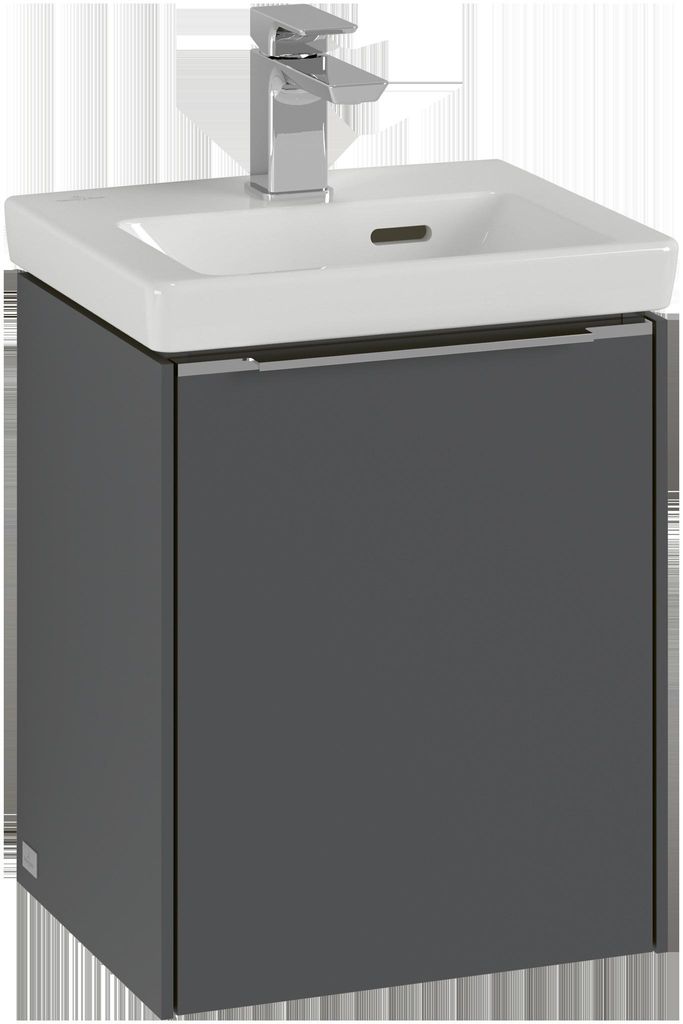 Villeroy & Boch Subway 3.0 Waschbeckenunterschrank, eine Tür Anschlag rechts, 351x429x309mm, C58401AA